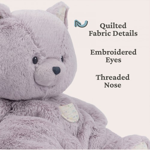 Gund Oh So Snuggly Kitten 12.5" Plush Toy | 0 months+ | Baby Soft Toy | Stuffed Toy